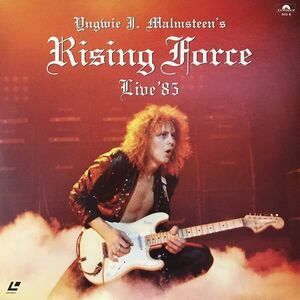 LASERDISC Yngwie J Malmsteens Rising Force Live 85 51128 POLYDOR /00500