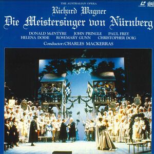 3discs LASERDISC Opera ワーグナー　楽劇「ニュルンベルクのマイスターシンガー」 ANF3517 ANF /01800