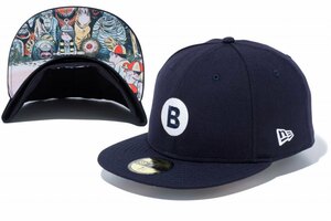 ラスト1点!新品 限定 ゲゲゲの鬼太郎 妖怪 水木しげる コラボ キャップ newera ニューエラ 59.6cm 帽子 gegegenokitarou 正規品/漫画 原作