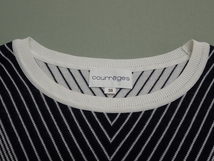 courreges コットンニット・38△クレージュ/日本製/セーター/@B1/22*6*3-4_画像6