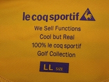 送料無料 le coq sportif GOLF シャツ・LL◆ルコックゴルフ/レディース/大きいサイズ/23*7*4-20_画像8