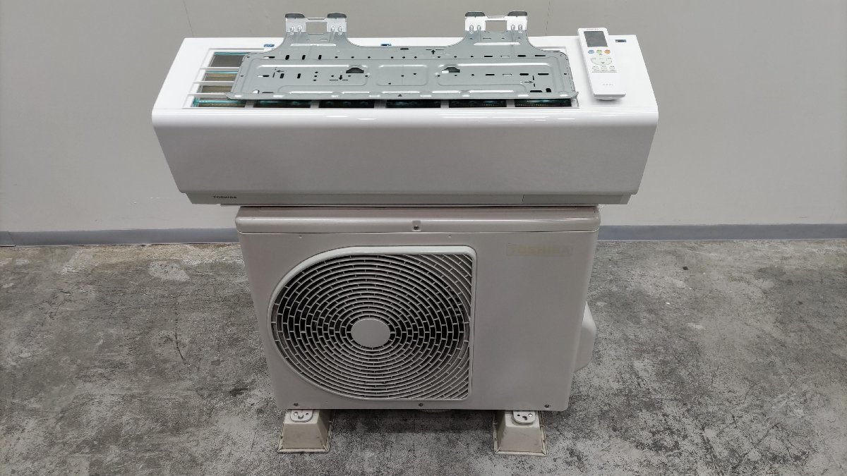 1012P◇TOSHIBA 東芝 ルームエアコン RAS-2219T/RAS-2219AT 2019年製