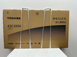 【1円スタート・未開封品】大阪発　東芝　REGZA　43C350X　4K液晶テレビ　43インチ　G