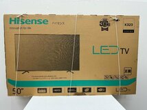 【1円スタート・新品未開封品】大阪発　Hisence　ハイセンス　HJ50K323U　50インチ　G_画像1