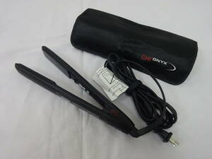 (.-L-1450 ) hair iron CHI ONYX euroshine strut used operation verification ending 