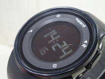 (つ-U-520)Kalenji カレンジ ランニングストップウォッチ 腕時計 646219 デジタル ブラック 動作品 中古_画像5