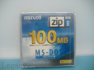 【maxell マクセル ZIPディスク 100MB MS-DOS 1枚】
