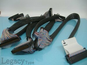 [SCSI built-in for cable 68pin male beads ..7+1 connector ]