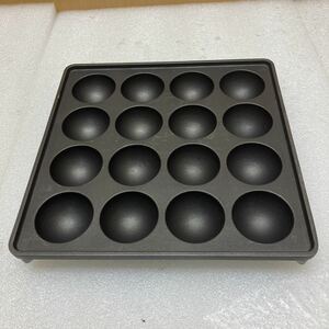 XL8460 жемчуг металл takoyaki plate 16 дыра металлический литье ростки 