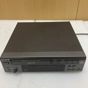 XL8977 ★☆SONY VCP-S50 ビデオCDプレーヤー 通電確認済み 光デジタル☆★