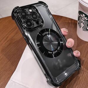 6色展開 iPhone 12 Pro クリアケース アイフォン12 プロ ケース iPhone 12 Pro カバー 透明 メッキ加工 耐衝撃 レンズ保護 Gの画像5