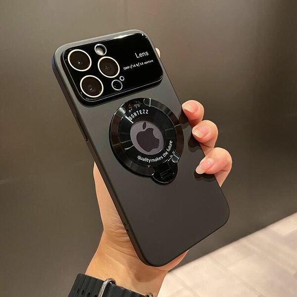 選べる6色展開 iPhone 14 ケース アイフォン14 ケース iPhone14 カバー レンズ保護 スタンド付き MagSafe充電 k