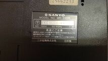 ☆SANYO（サンヨー）　 データレコーダー MR-33DR　当時物　レトロ　パソコン　周辺機器　テープ装置　三洋電機_画像8