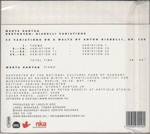 [CD/BMC]ベートーヴェン:ディアベッリ変奏曲/マルタ・クルターク(p) 1999.5_画像2