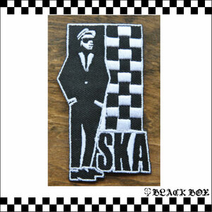 ワッペン 2TONE SKA スカ MODS モッズ REGGAE レゲエ 666 イギリス UK GB ENGLAND イングランド PUNK パンク 056