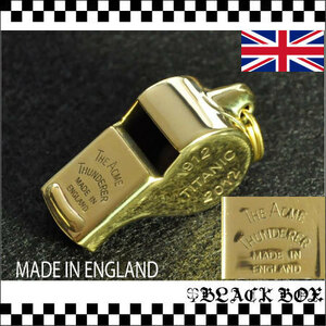 SOLIDBRASS ソリッドブラス 真鍮 無垢 ACME アクメ TITANIC 1912 2012 タイタニック 船 ホイッスル UK イングランド イギリス 英国製