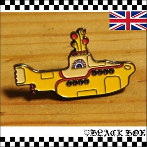 英国 インポート Pins ピンズ ピンバッジ The Beatles ビートルズ イエローサブマリン Yellow Submarine イギリス UK GB ENGLAND 589