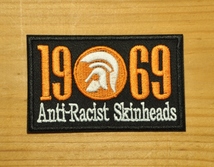 英国 インポート ワッペン パッチ 1969 SKINHEAD SKA スカ REGGAE レゲエ MODS モッズ PUNK パンク SKINS トロージャン イギリス uk GB 286_画像2