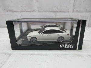 ミニカー　1/43　マーク43　MARK43　トヨタ　クラウンRS　アドバンス　2018　ホワイトパールクリスタルシャイン　モデルカー