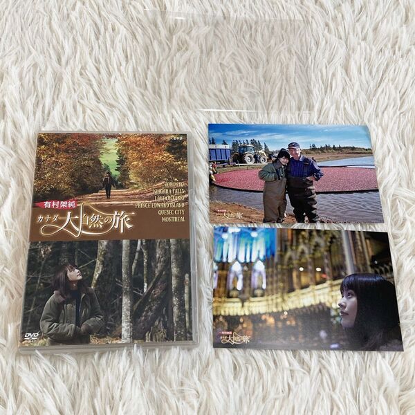 有村架純 カナダ大自然の旅 DVD ポストカード2枚付き