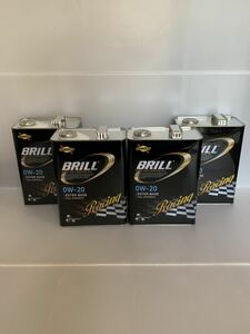 ●送料無料● スノコ ブリル 0w20 4L/4缶 ワンケース SUNOCO BRILL 全合成油 エンジンオイル ガソリン車 ＮＡ ロータリー エンジンオイル