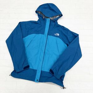 1189◎ THE NORTH FACE ザノースフェイス マウンテンパーカー ジャケット フルジップ カジュアル ブルー レディースL