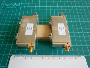 ( 2個セット ) REC 2D2NA 800 to 960 MHz アイソレータ 40 dB 合計2個 ジャンク品