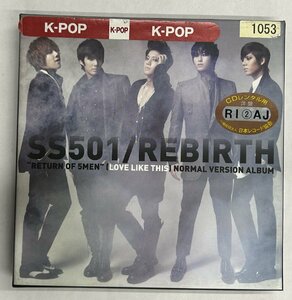 【送料無料】cd47779◆SS501/REBIRTH/中古品【CD】