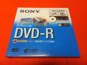 SONY Sony видео камера для DVD-R одна сторона диск 30 минут DMR30AP плёнка нераспечатанный 