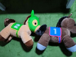  new goods amusement gift Soreyuke!..pyunda one bi one extra-large soft toy 2 pcs set prompt decision if freebie attaching 