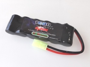 kypom 2/3A 7.2V 1600mAh flat type никель вода элемент Ni-MH заряжающийся аккумулятор * хобби магазин синий пустой 