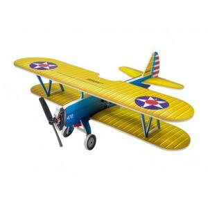 受信機ESC無し Dancing Wings (BNF) Compatible Micro RC Foam Boeing Stearman PT-17 Biplane Kit 450mm