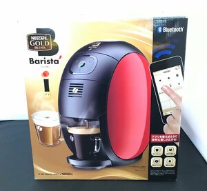 【未使用品】NESCAFE GOLD Barista i バリスタ アイ レッド SPM9635-R ネスカフェ ゴールドブレンド (管理番号：059110) a100