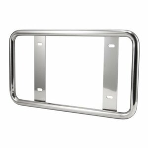  circle type number plate frame medium sized for 