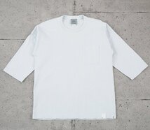【送料無料】 BETTER ベター 5分袖 ポケット Tシャツ ライトブルー サイズ2_画像1