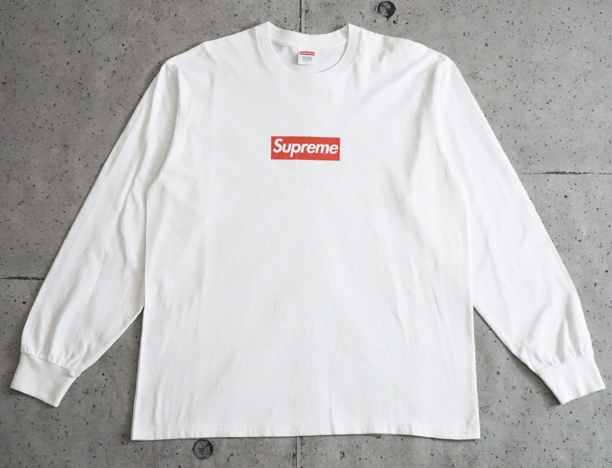 Yahoo!オークション -「supreme ボックスロゴ t」(長袖Tシャツ