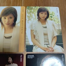 希少 レア 松浦亜弥 フォトカード 10枚セット Hello Ploject Photo card _画像4