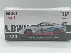 1/64 左ハンドル MINI GT LB WORKS GT-R R35 Martini Racing