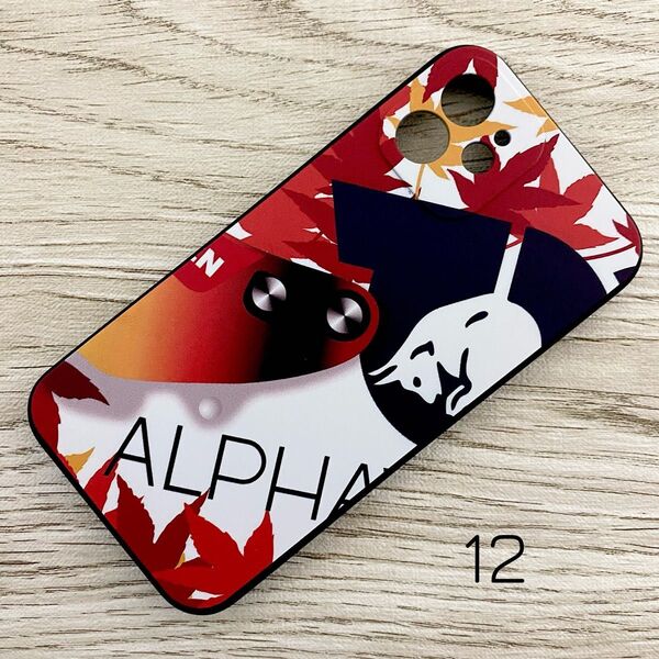 TSUNODA ヘルメット デザイン 2023 iPhone 12 ケース F1 アルファタウリ ホンダ