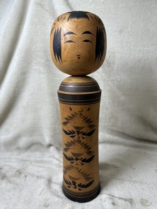 H0110 伝統こけし 伊藤松三郎 高さ約36cm 木地玩具 置物 インテリア 民芸品 伝統 木製 こけし
