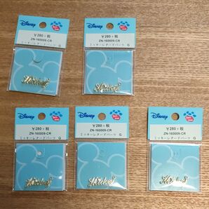 ミッキー ロゴ アクセサリーパーツ