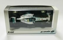 ○MA702 Spark 1/43 Mercedes F1 W05 2014 australian GP Winner N.ロズベルグ #6スパークモデル　メルセデス　AMG ペトロナスs3087_画像5