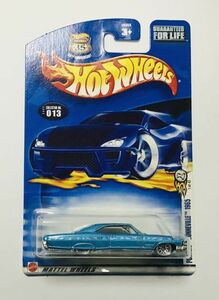 ○ MHA127 ホットウィール Hot Wheels PONTIAC BONNEVILLE 1965 バンダイ版 2003