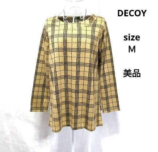 DECOY COLLECTION　デコイ　レディースカットソー　長袖カットソー カットソー トップス