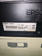 EPSON　エプソン　インクジェットプリンター　EP-806AB EP-808AW ジャンク品2台_画像6