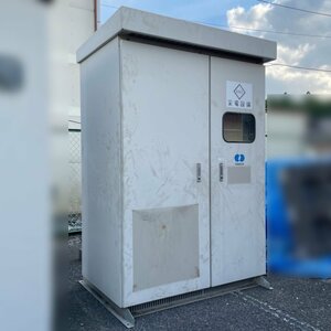 【送料無料】キュービクル式高圧受電設備 PF・S形 河村電器産業 変圧器2020年 変電設備 中古 【現状渡し】【見学 千葉】【動産王】