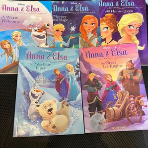 英語洋書　Anna & Elsa 5冊
