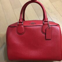 COACH 2way レッド_画像1