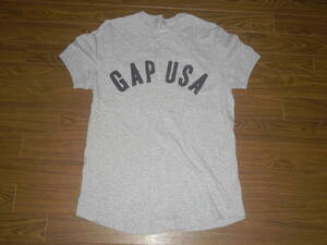 【GAP】ギャップ 半袖 Tシャツ 灰色 グレー S（M）（中古美品）