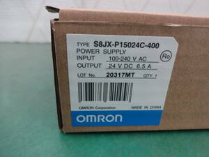 ★5890 未使用保管品 OMRON オムロン S8JX-P15024C-400 パワーサプライ